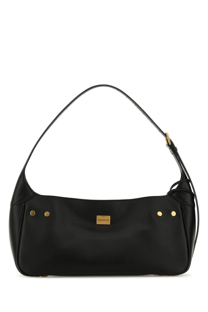 Balenciaga Black leather small Bel Air shoulder bag