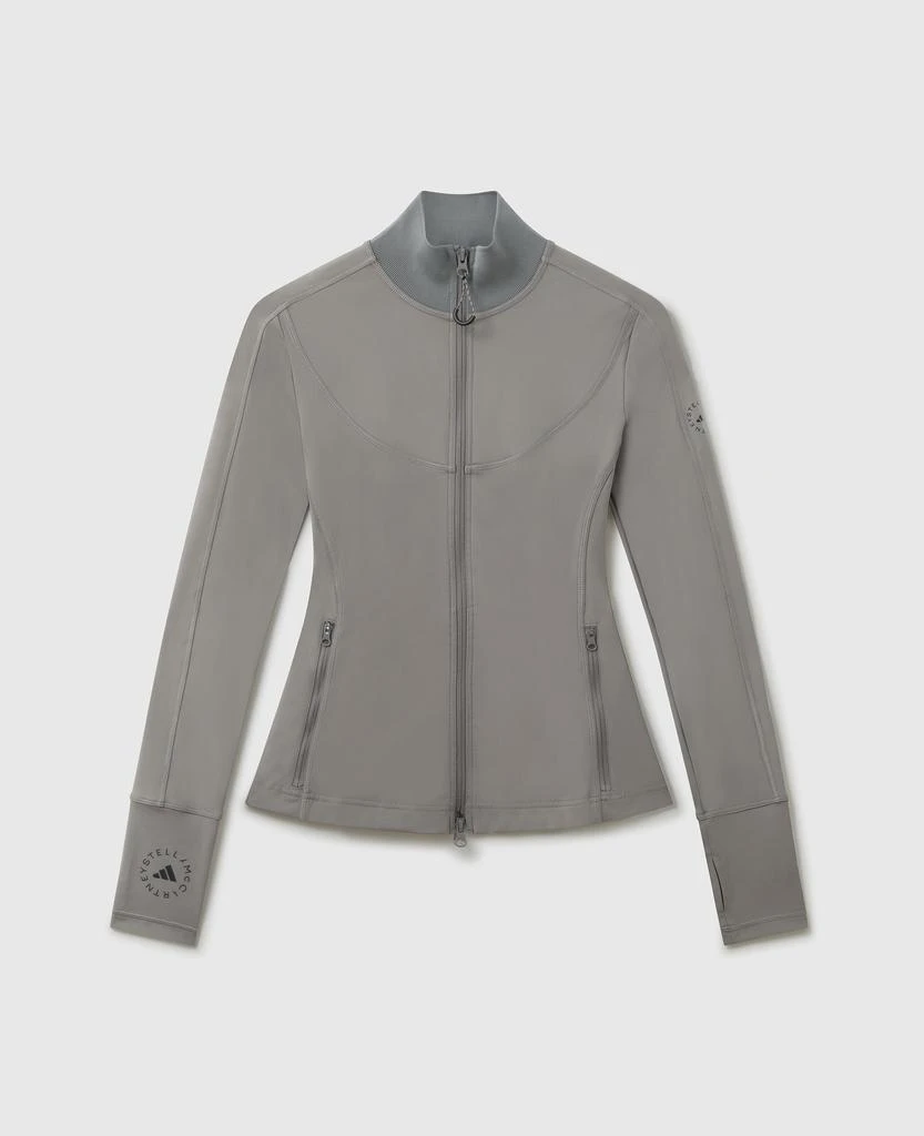 Stella McCartney Stella McCartney - TruePurpose Longsleeve Jacket, Woman, Deep Dove Grey, Size: XS 1