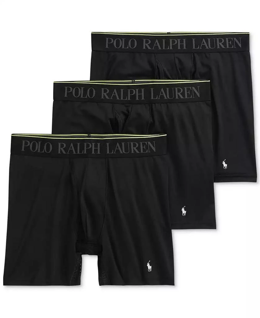 Ralph Lauren Men's 3-Pack Flex Performance Air Boxer Briefs 1