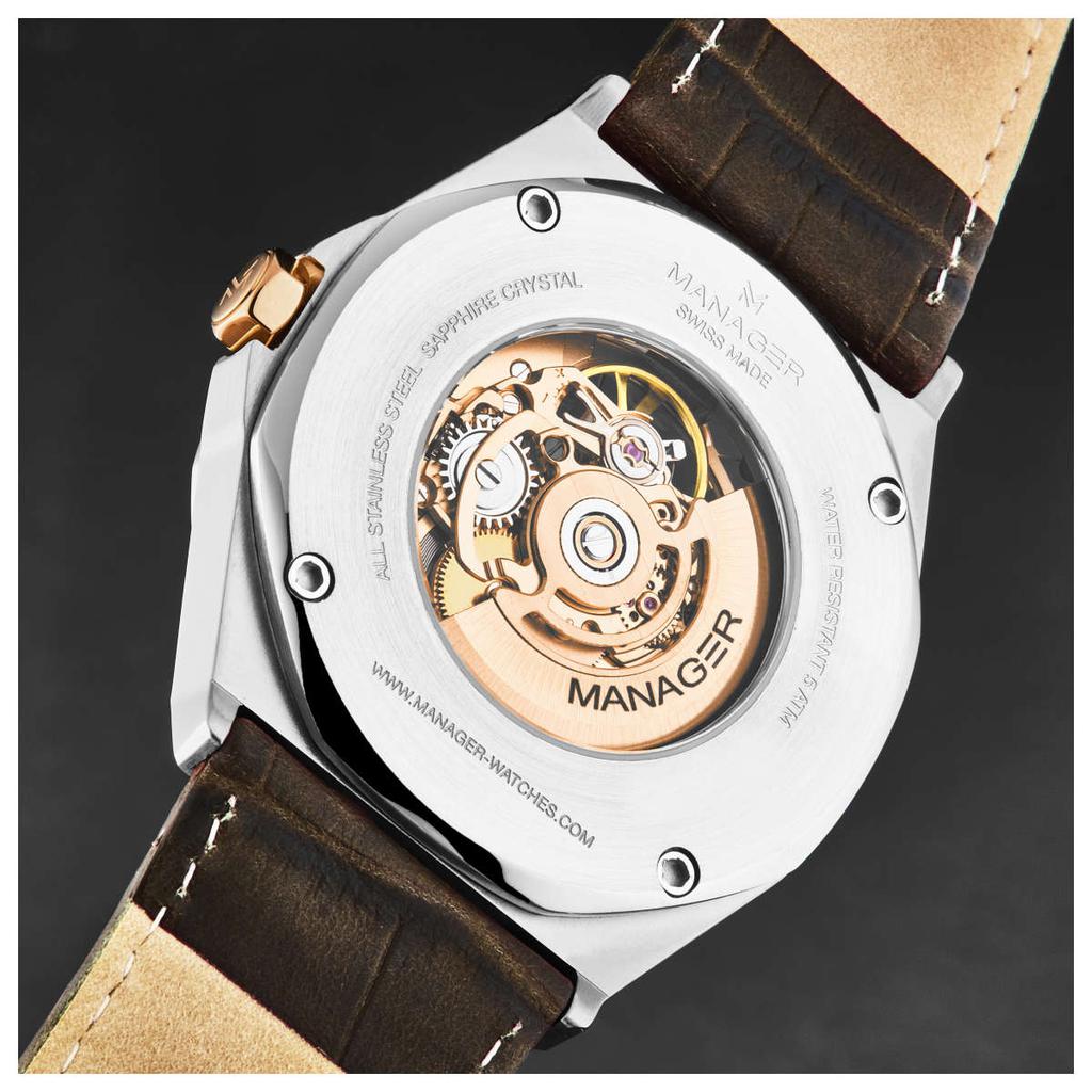 Manager Manager Open Mind Men's Automatic Watch