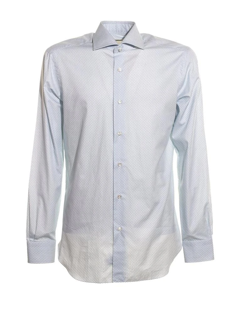BARBA Barba Long-Sleeved Buttoned Shirt 2