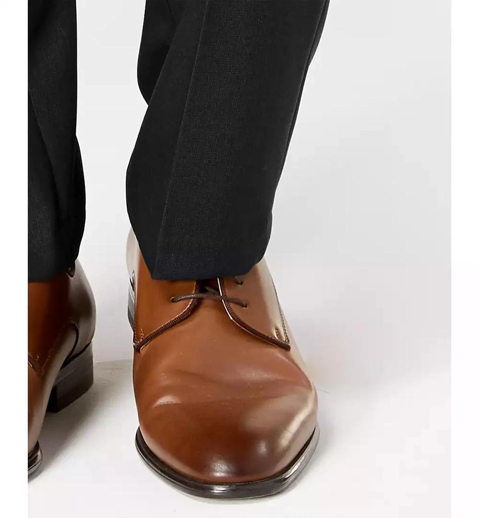 Kenneth Cole Men's Modern-Fit Micro-Check Dress Pants 5