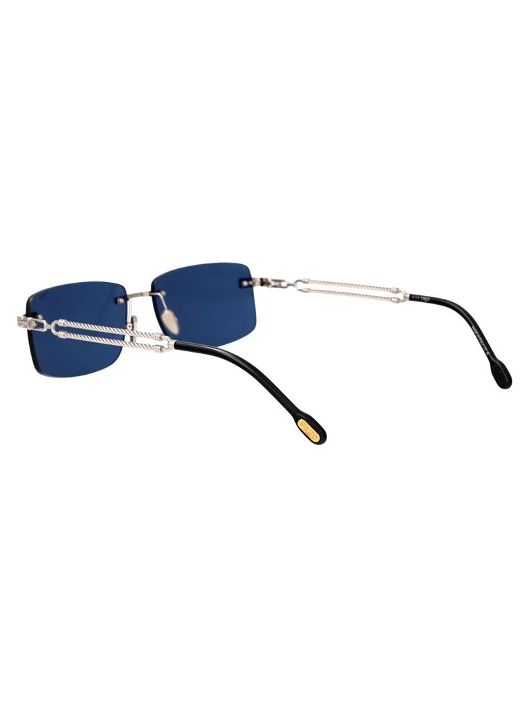 Fred SHINY PALLADIUM METAL SUNGLASSES 4