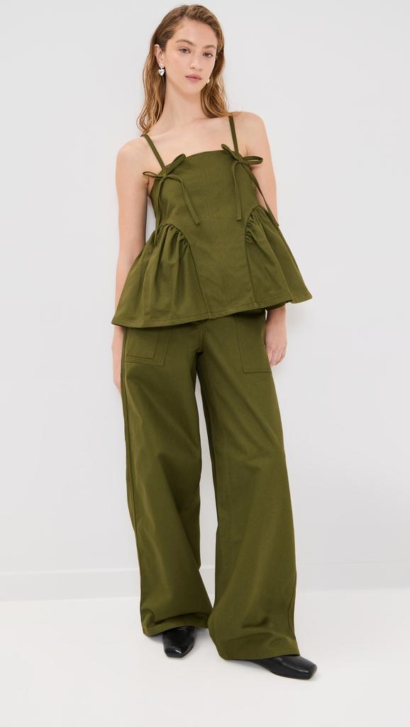CECILIE BAHNSEN Anita Denim Trousers
