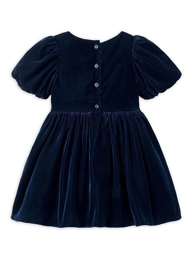 Baby Girl's, Little Girl's & Girl's Bow-Detail Velvet Dress  On Sale Now  with Up to 51% Off | Discover Exclusive Deals & Savings at BeyondStyle   Authentic Janie and Jack kids|dresses|Girls|girls