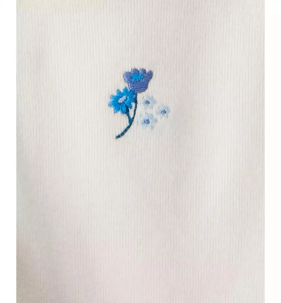 Carter's Baby Girls' Floral Cardigan, Bodysuit and Pants, 3-Piece Set 4