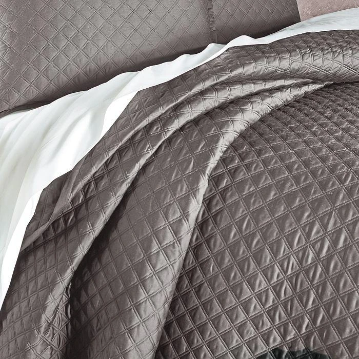 Hudson Hudson Park Double Diamond Coverlet, Queen - Exclusive 5