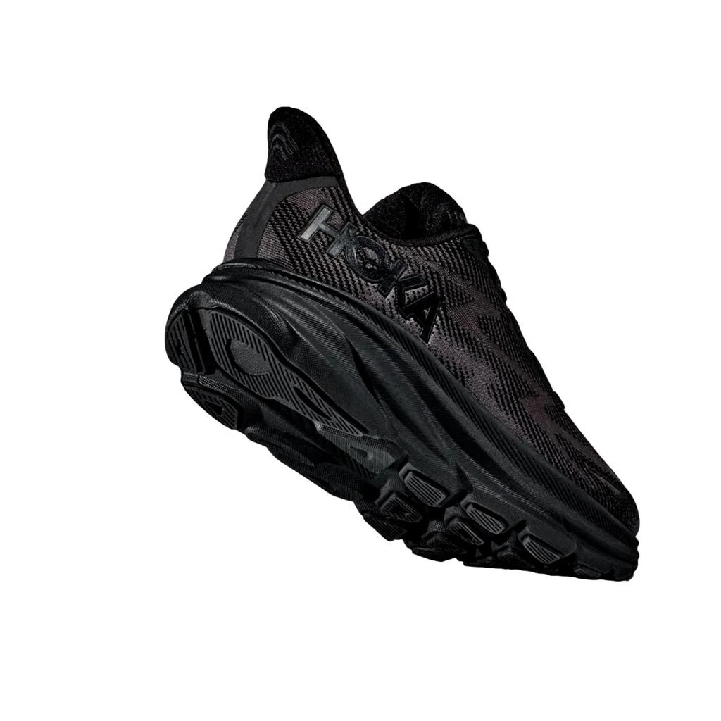 Hoka One One Clifton 9 Black / Black  1127895-BBLC Men's 4