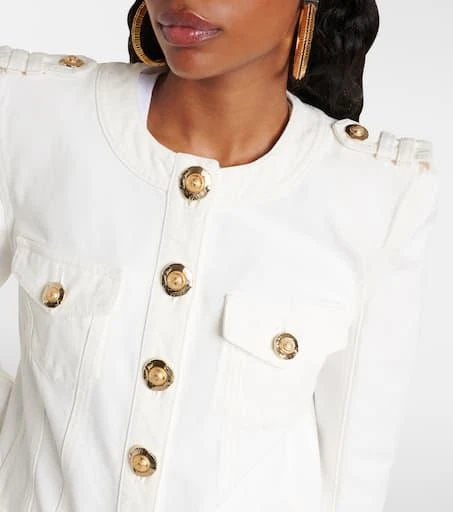 Balmain Cotton canvas jacket 4