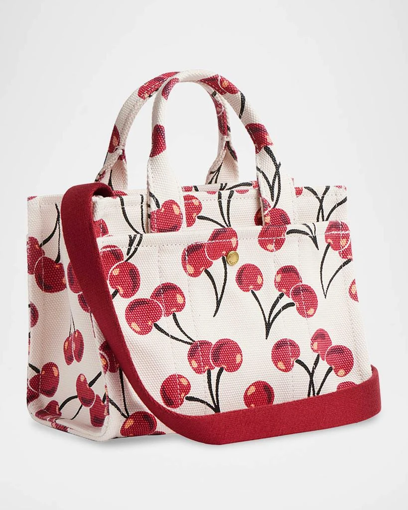 Coach Cargo 20 Cherry Printed Canvas Tote Bag 5