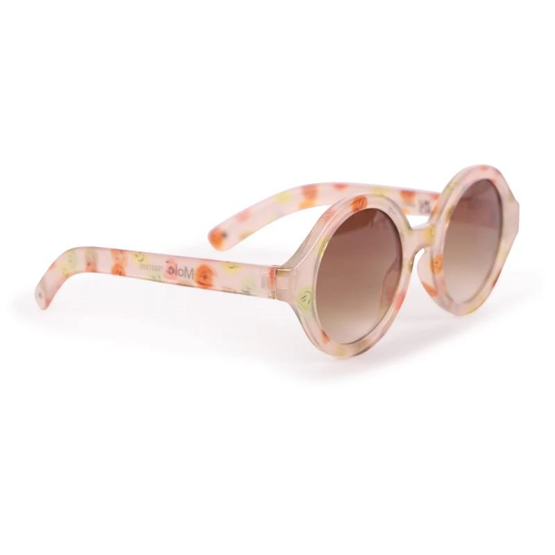MOLO Emoji design fashioned sunglasses in light pink 1