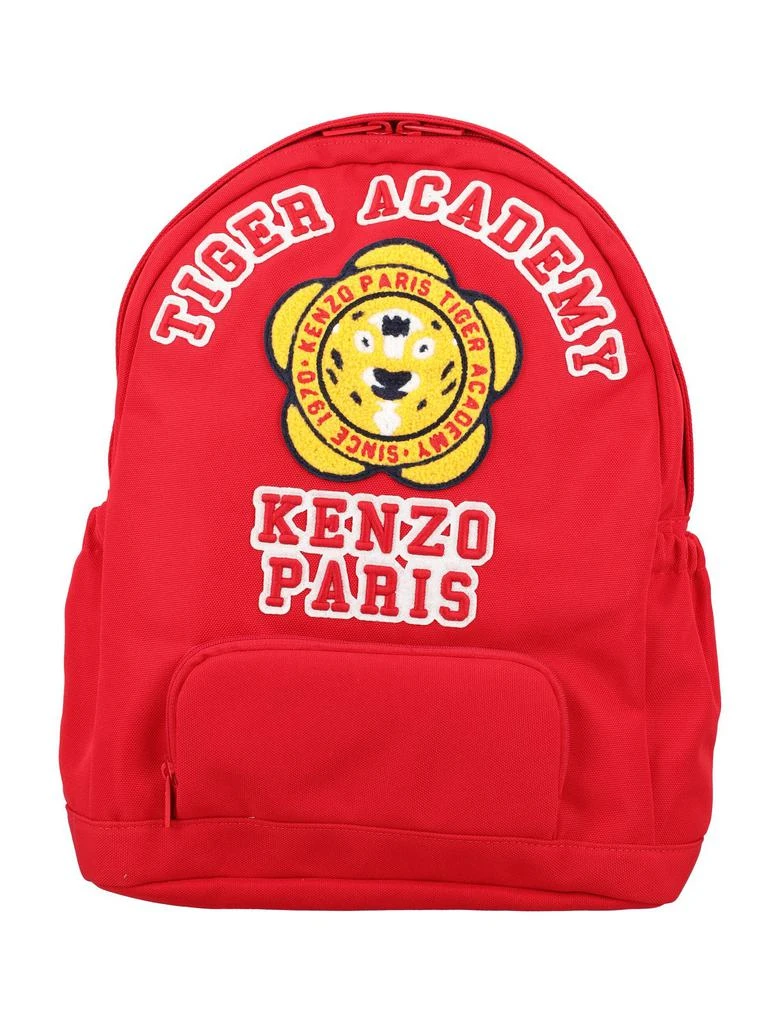 Kenzo Kenzo Kids Logo Embroidered Backpack 1