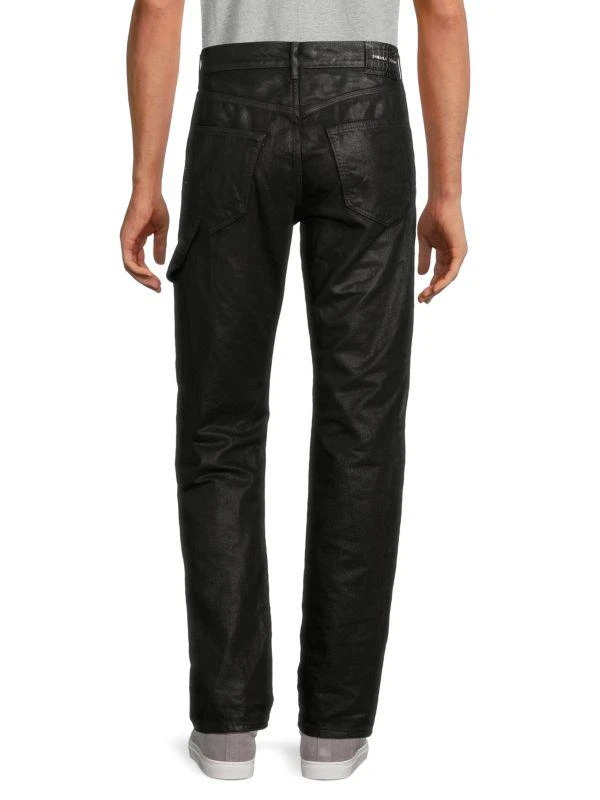 Purple Brand Straight Leg Coated Carpenter Jeans 2