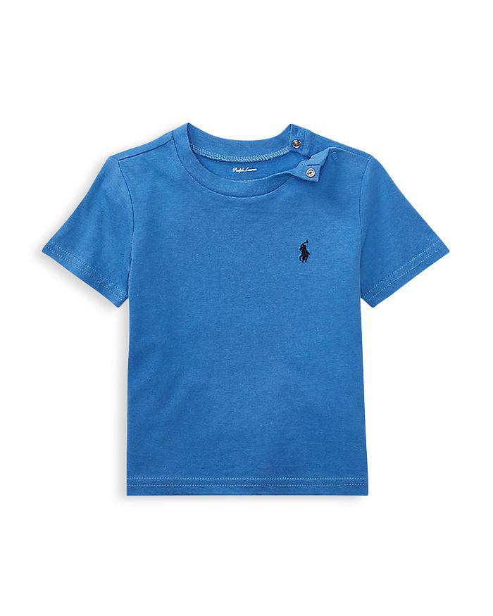 Ralph Lauren Polo Boys' Embroidered Pony Cotton Tee - Baby