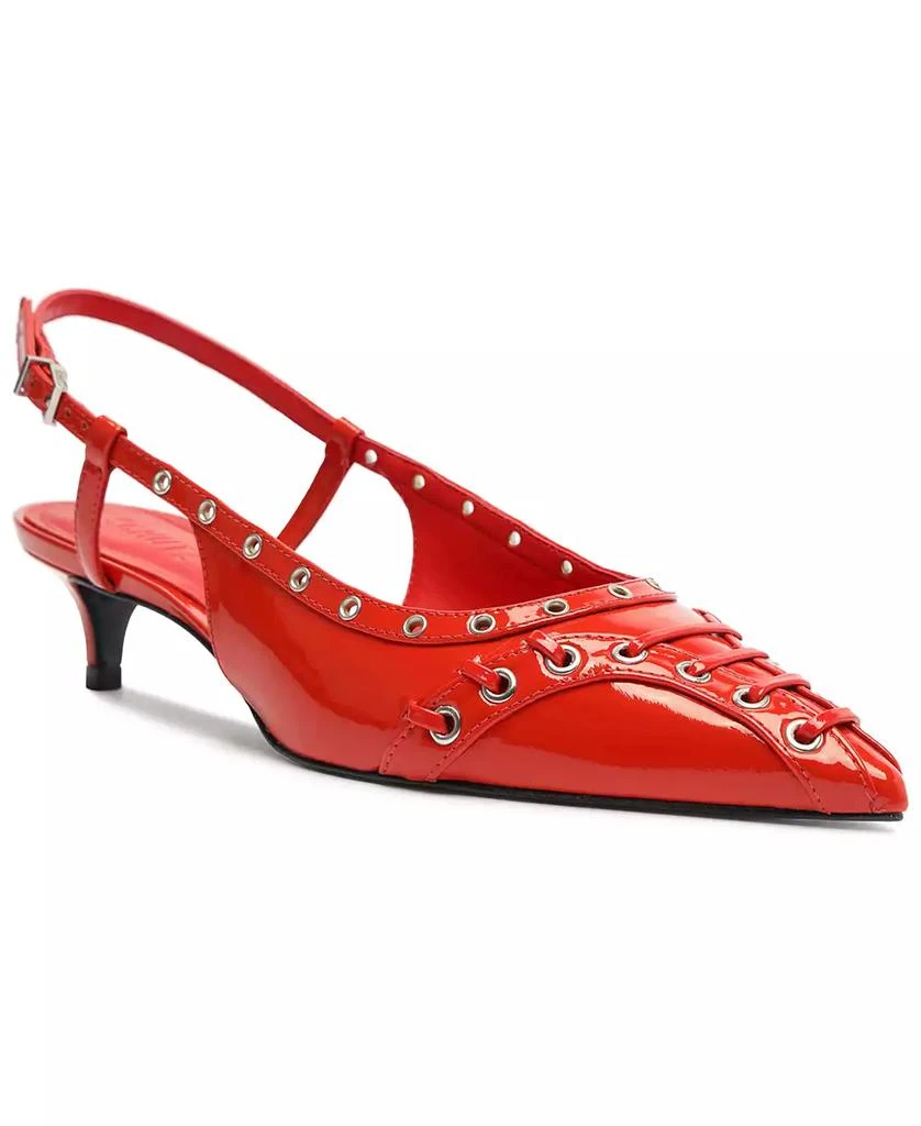 Schutz Women's Ruth Mid-Pointed Toe Pumps 1