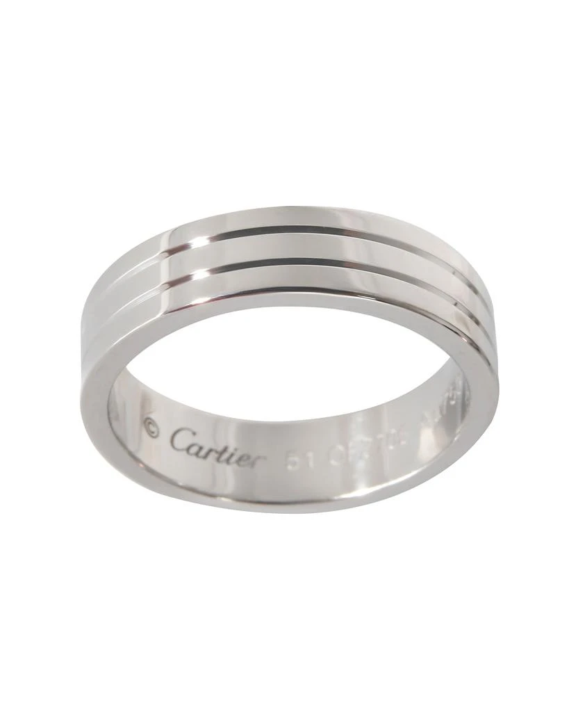 Cartier Vendome Louis  Wedding Band in 18K White Gold 2