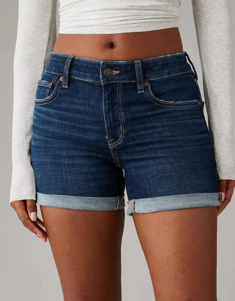 AE AE Next Level Low-Rise Denim Midi Short 1