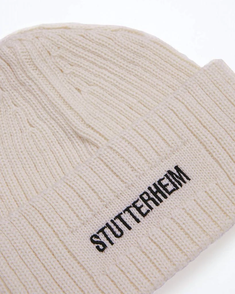 Stutterheim Stutterheim - Unisex Logo Beanie 4