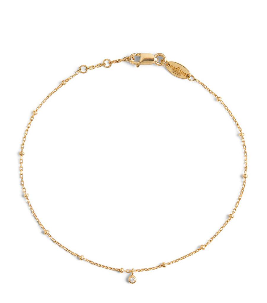 Redline Yellow Gold and Diamond Honorée Bracelet