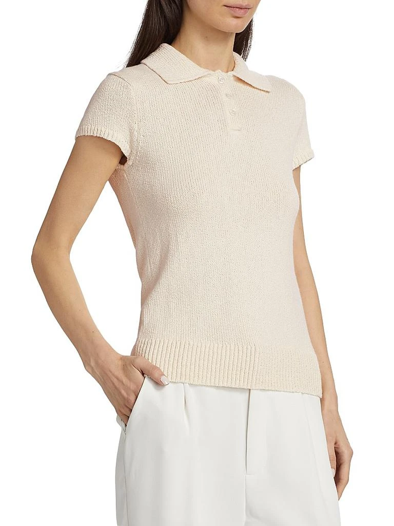 Theory Knit Cotton & Wool Polo 4