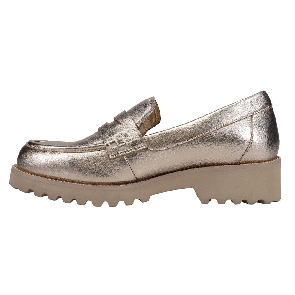 Vaneli Zayna Metallic Slip On Loafers 3