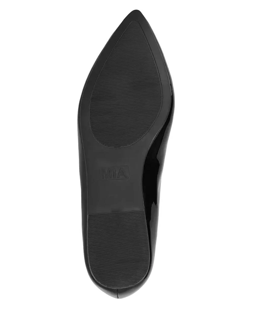 MIA Women's Avi Pointed Toe Ballet Flats 5