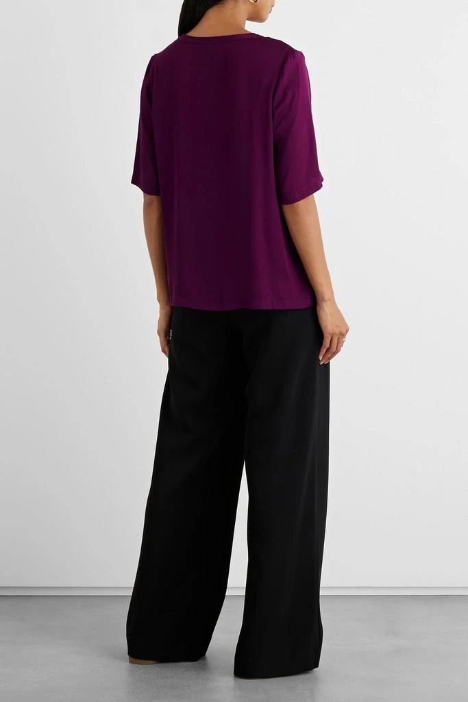 IRIS & INK Louise satin top 3
