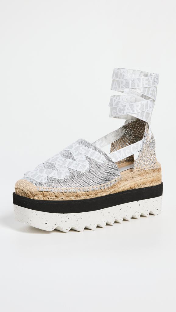 【関税&送料込】Stella Mccartney Espadrilles Gaia Stella McCartney Women's Gaia Platform Ankle Wrap