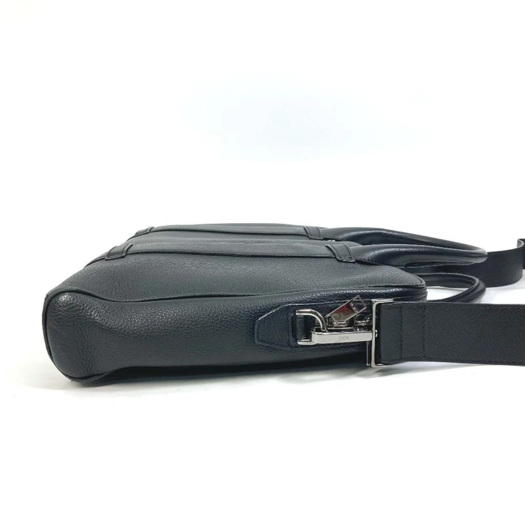 Dior Leather Handbag Shoulder Bag (Pre-Owned) 3