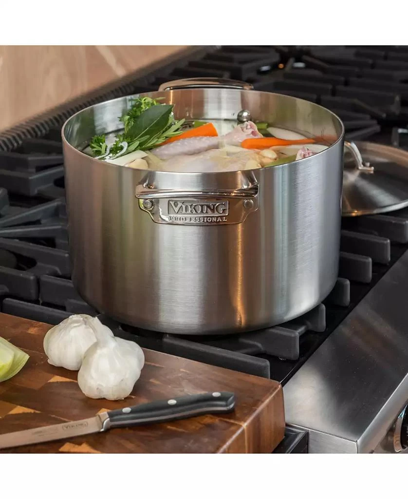 VIKING Pro 5-Ply 8 QT Stock Pot 5