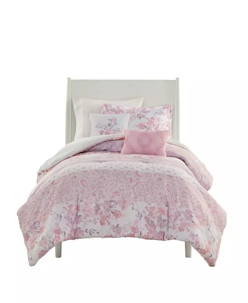 Intelligent Design Oliena Floral Paisley 4-Pc. Comforter Set 6