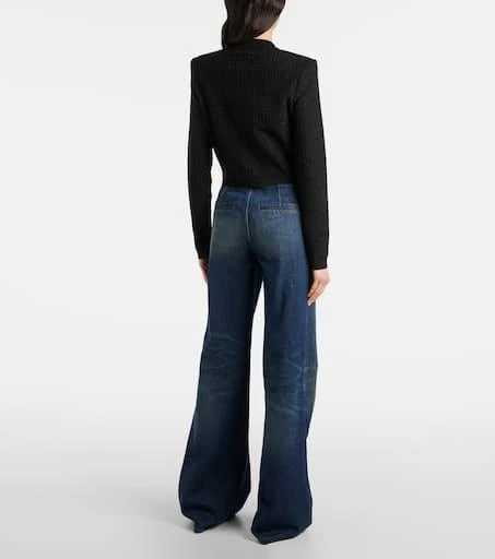 Balmain PB Labyrinth lamé cardigan 3