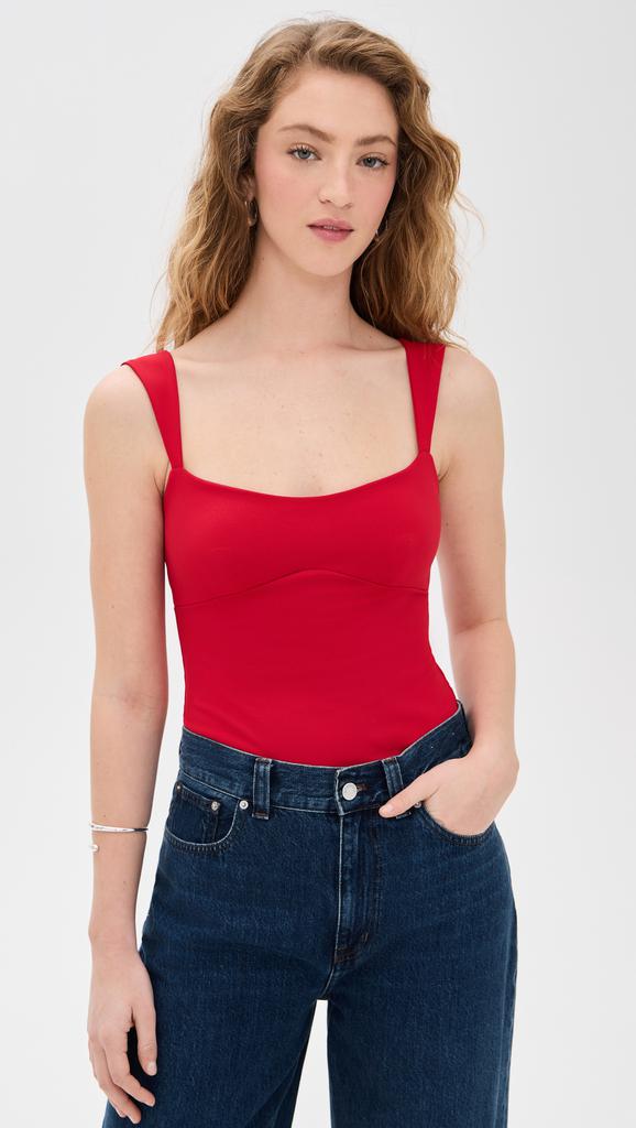 Susana Monaco Angle Strap Tank Top