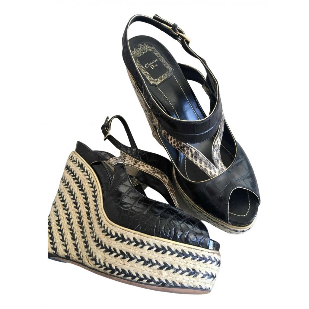 Dior Dior Patent leather sandal