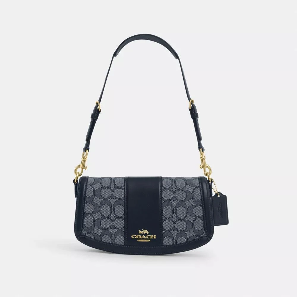 Coach Andrea Shoulder Bag In Signature Jacquard 1