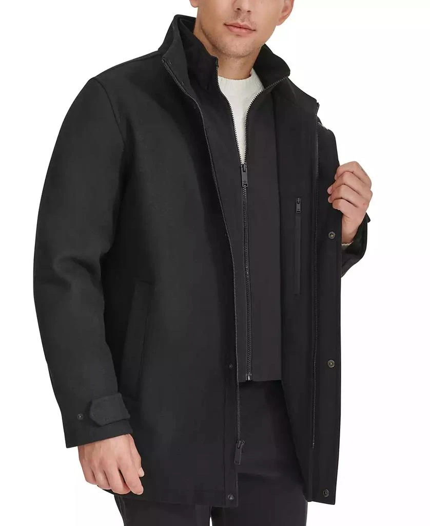 Dockers Men's 3/4-Length Car Coat with Full-Zip Bib 4