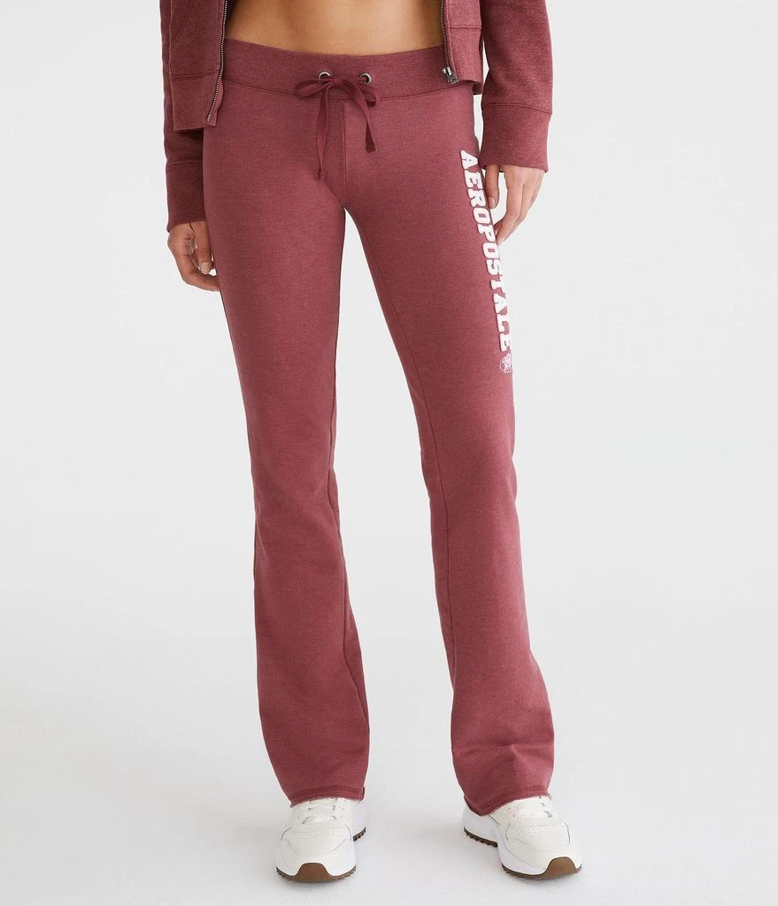 Aeropostale Rose Fit & Flare Sweatpants 1