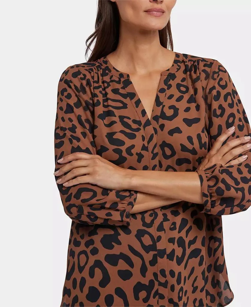 Macy's NYDJ Women's Pintuck V Neck Top 3