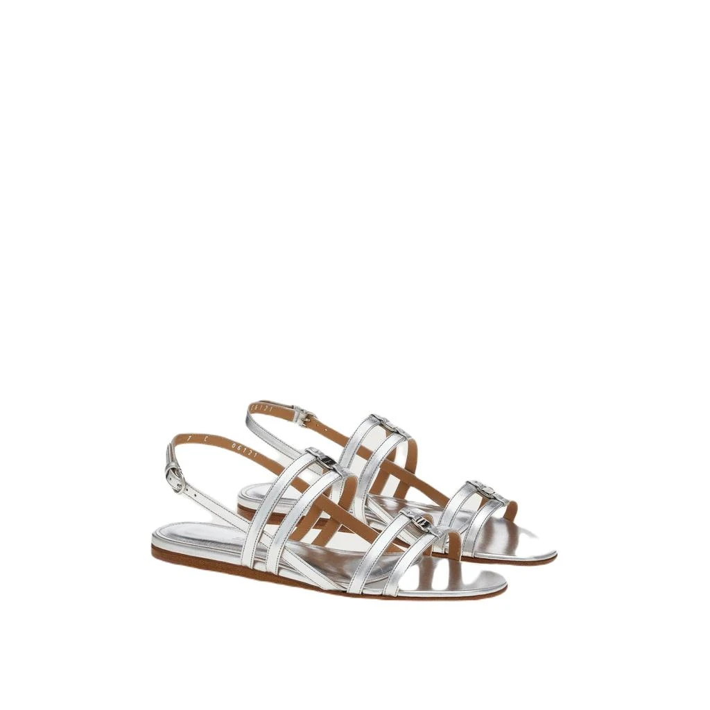 Salvatore Ferragamo Ferragamo Typa Women's Sandals Silver 5