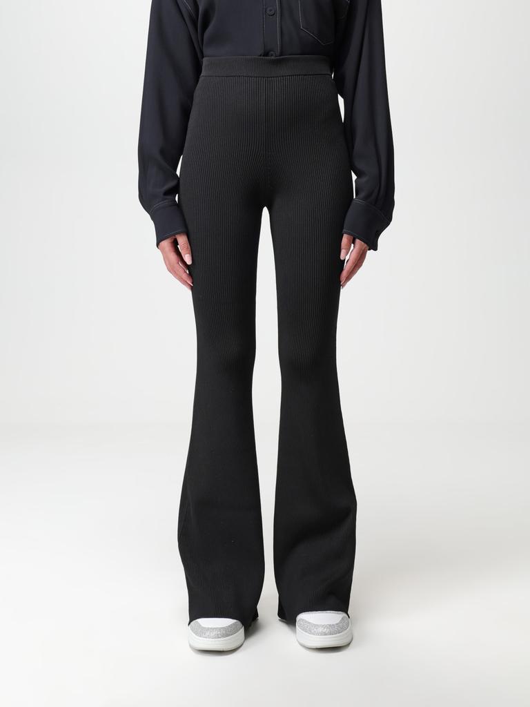 【関税・送料込み】STELLA MCCARTNEY VISCOSE AND LINEN PANTS STELLA MCCARTNEY + NET SUSTAIN LENZING™ ECOVERO™ wide-leg