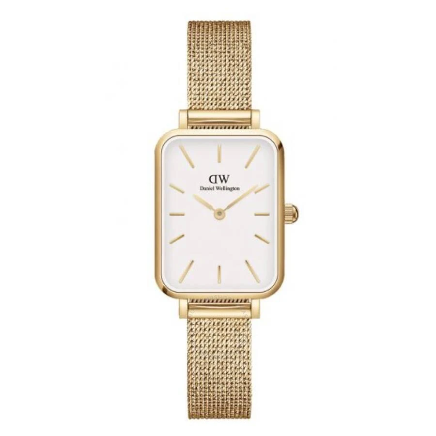 Daniel Wellington Quadro Quartz White Dial Ladies Watch DW00100556 1