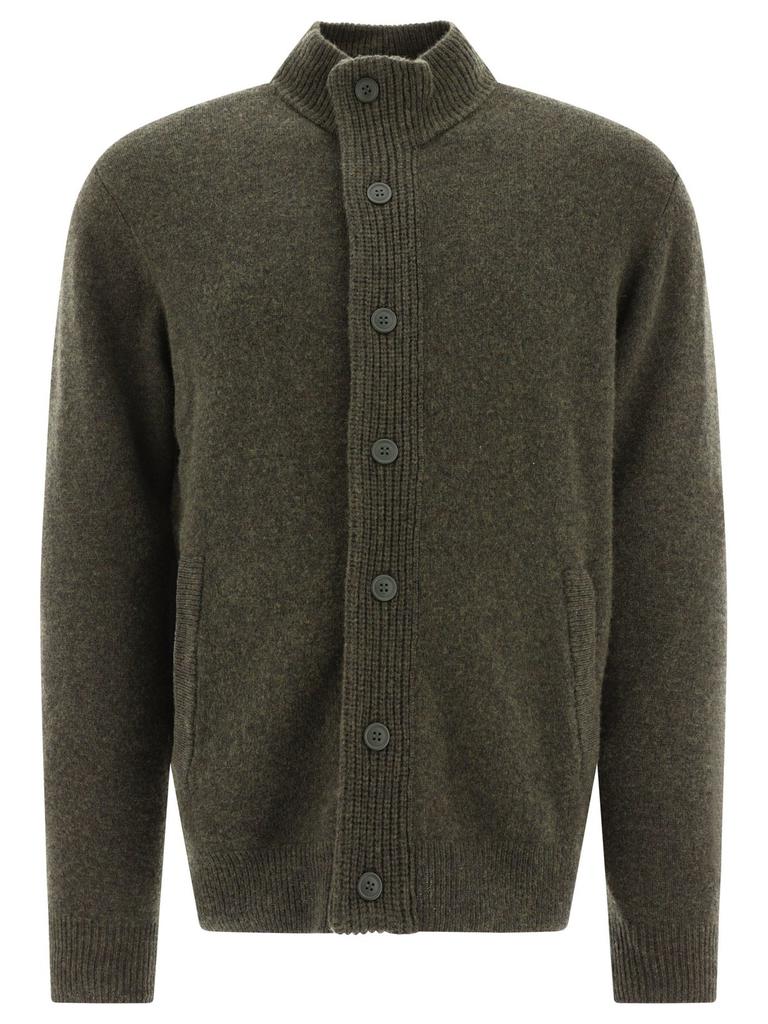 Barbour Barbour High-Neck Button-Up Cardigan