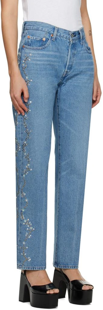 Anna Sui SSENSE Exclusive Blue Jeans 2