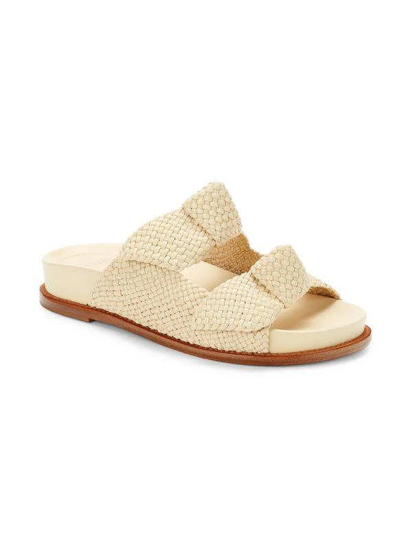 Alexandre Birman Asymmetric Clarita Knotted Leather Sandals 2