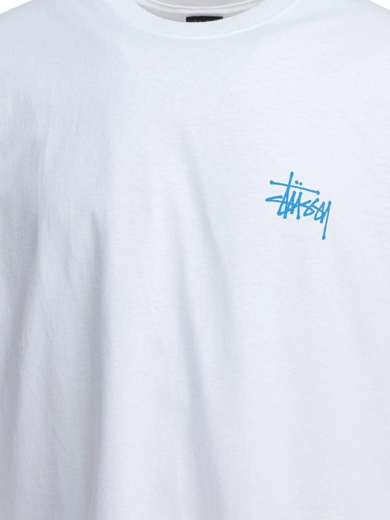 STUSSY Stüssy Logo-Printed Crewneck T-Shirt 3