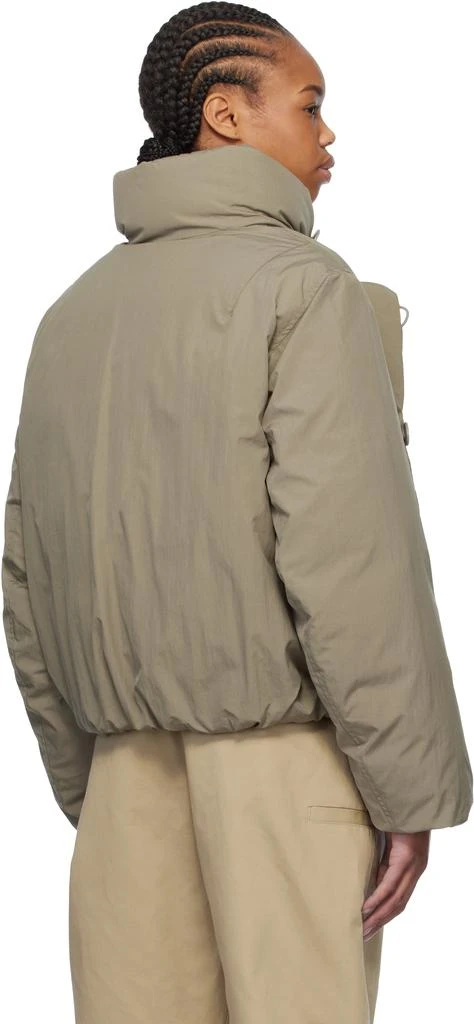 Lemaire Taupe Short Puffer Down Jacket 3