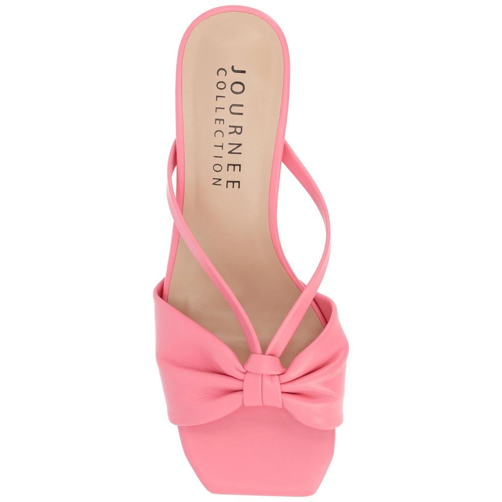 JOURNEE Journee Women's Starling Medium and Wide Width Dress Sandals 6