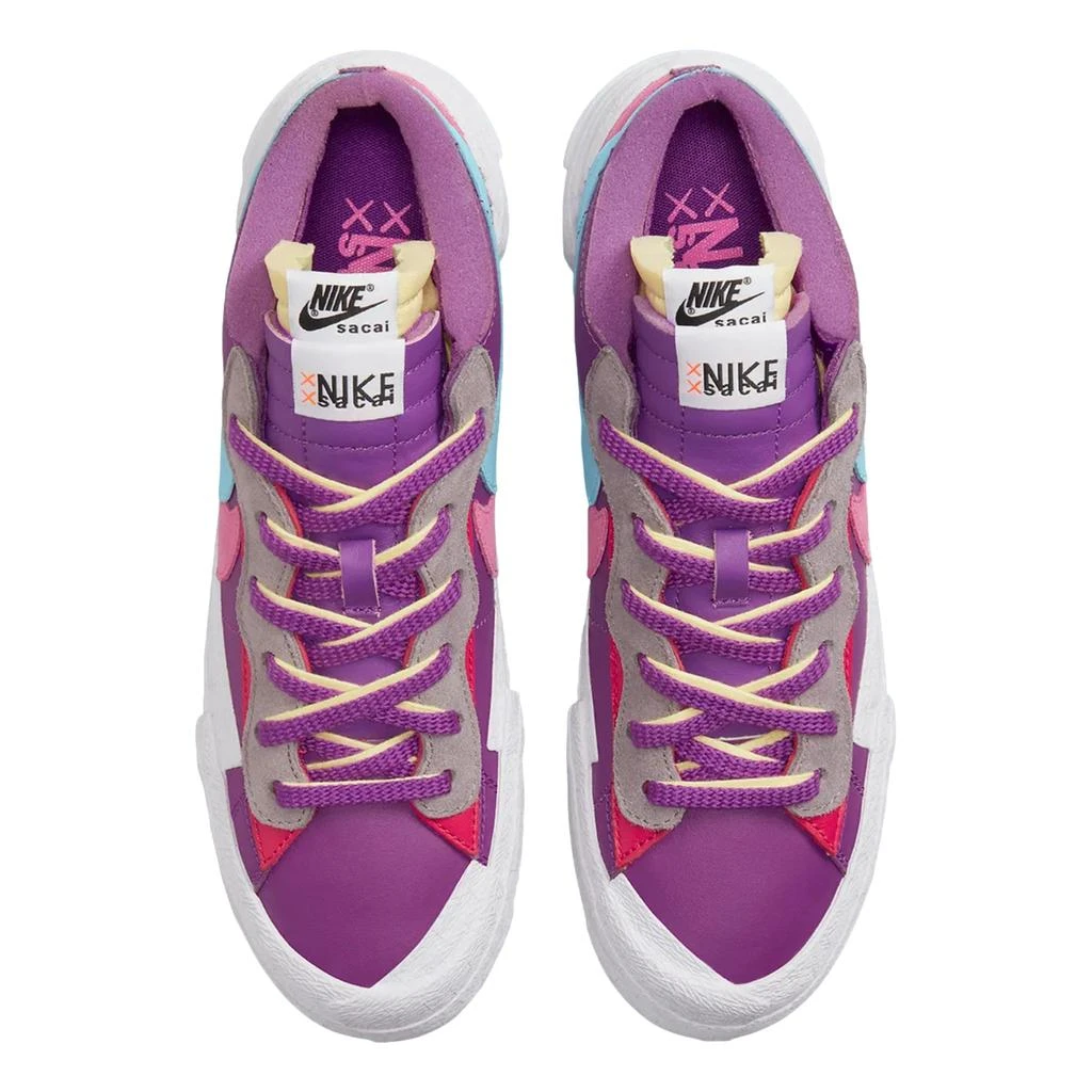 NIKE Blazer Low / Sacai / Kaws Purple Dusk/Lagoon Pulse-White  DM7901-500 Men
s 4