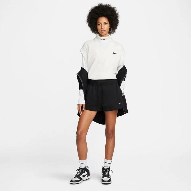 NIKE Women's Nike Sportswear Phoenix Fleece High-Waisted Loose Shorts 3