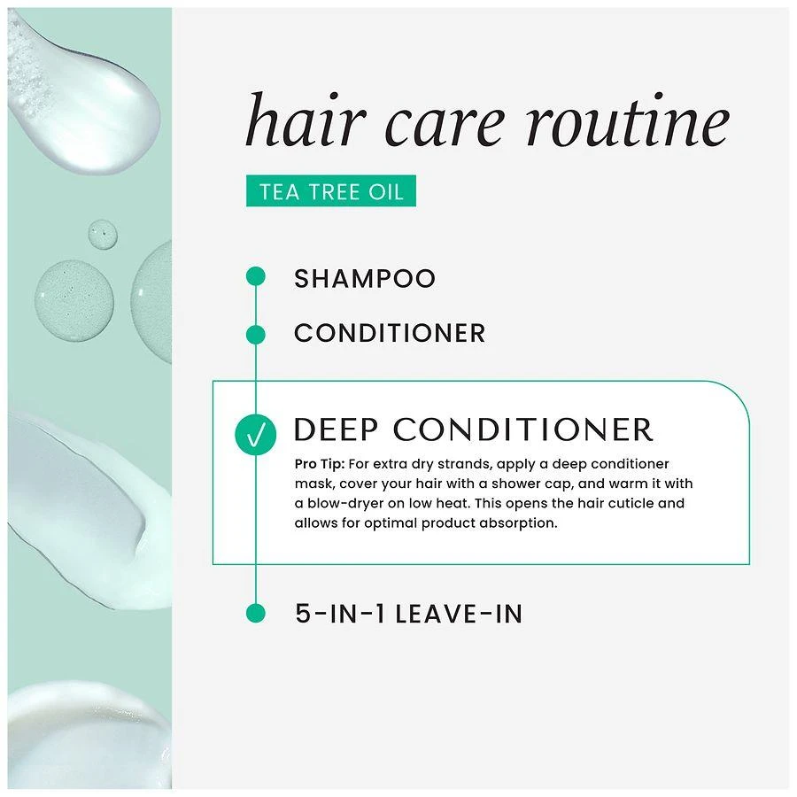 Hask Tea Tree Oil & Rosemary Hair & Scalp Treatment Mask 5